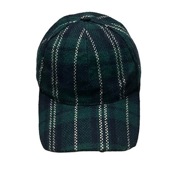 Do everything in love Accessories - 🌻SALE🌻 Women's Do Everything in Love Green Plaid Tweed Baseball Hat